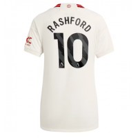 Manchester United Marcus Rashford #10 Tredjetrøje Dame 2023-24 Kortærmet
